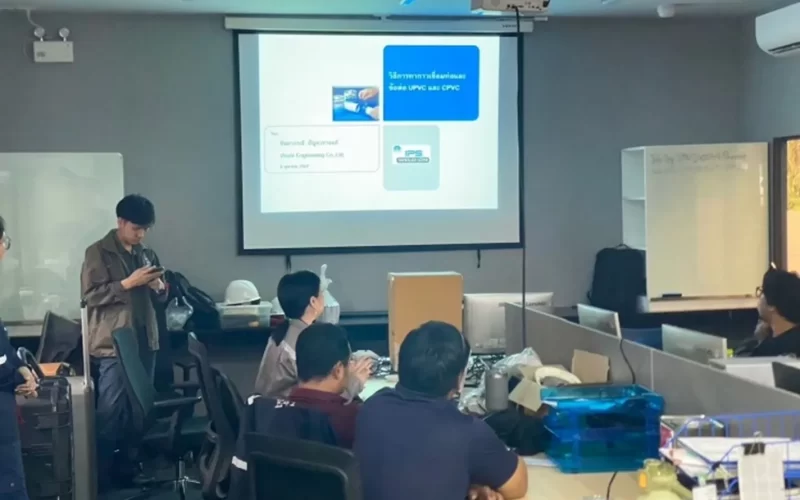 Training : Solvent cement welding